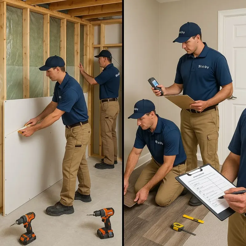 Repairs and Reconstruction process in Point Roberts, WA